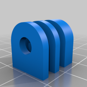 Motorcycle Foot Peg GoPro Mount