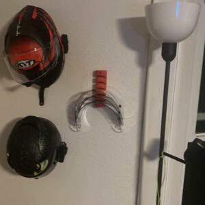 Motorcycle Helmet Visor Holder