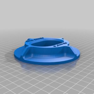 Motorcycle Kickstand Pad with Drain Holes