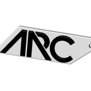Arc Motorcycle Keyring