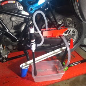 Motorcycle Chain Cleaning Sump