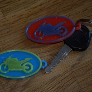 Motorcycle Keychain